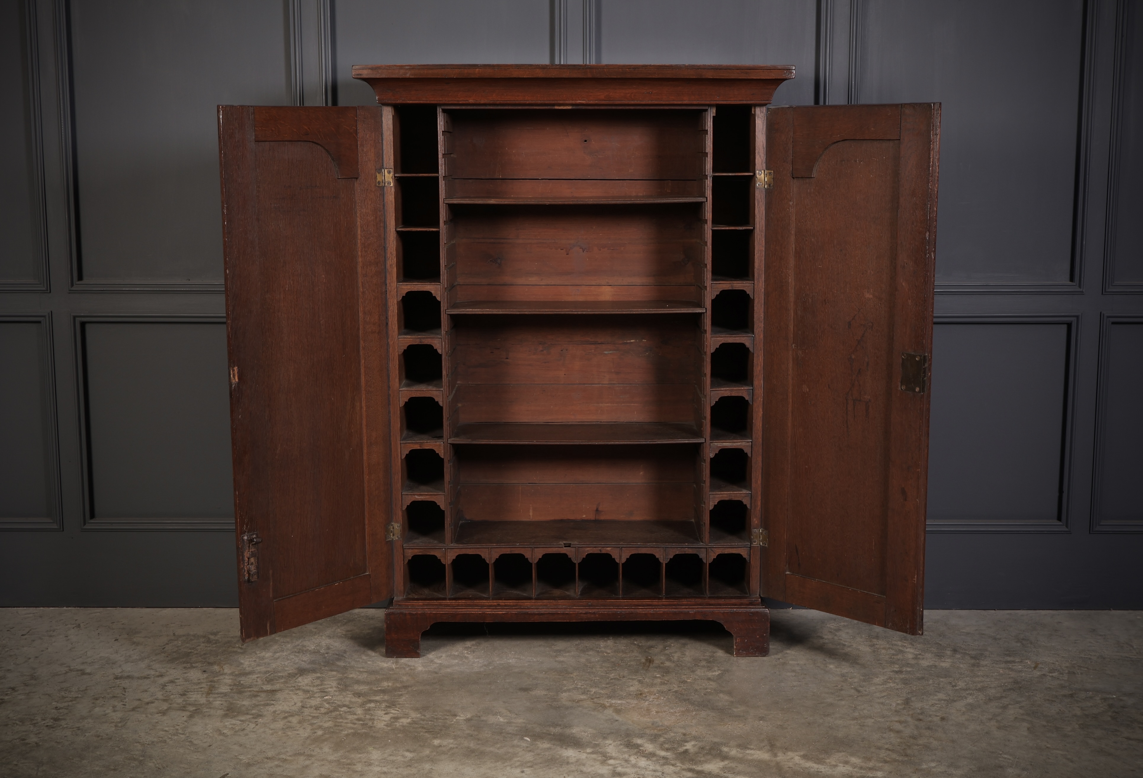 18th Century Oak Bookcase 18th century Antique Bookcases 5